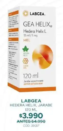 Cruz Verde Labgea hedera helix, jarabe oferta