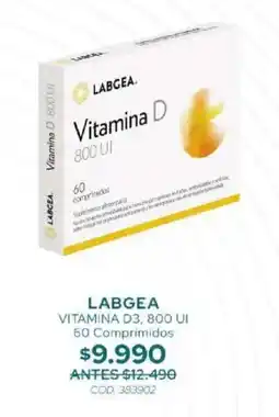 Cruz Verde Labcea vitamina D 800 ui oferta