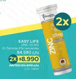 Cruz Verde Easy life zinc oferta