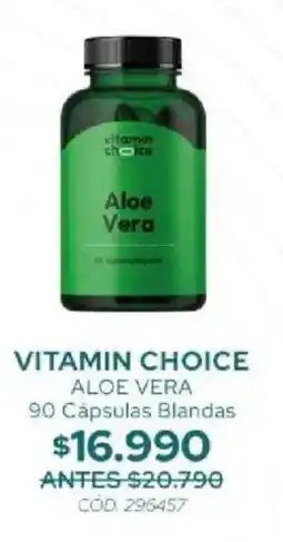 Cruz Verde Vitamin choice aloe vera oferta