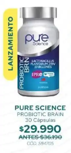 Cruz Verde Pure science probiotic brain oferta