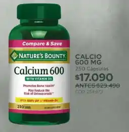 Cruz Verde Nature's bounty calcio oferta