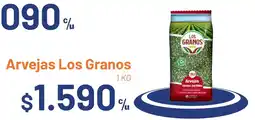 Provimarket Los Granos arvejas oferta