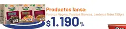 Provimarket Iansa porotos negros/blancos, lentejas tetra oferta