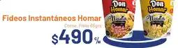 Provimarket Don Homar fideos instantaneos oferta