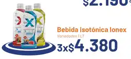 Provimarket Ionex bebida isotonica oferta