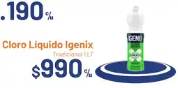 Provimarket Igenix cloro líquido oferta