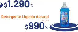 Provimarket Austral detergente liquido oferta