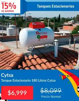Constructor Sodimac Tanque estacionario 180 litros cytsa oferta