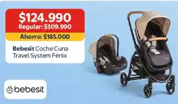 Lider Bebesit coche cuna travel system fénix oferta