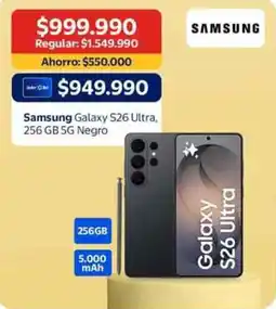 Lider Samsung galaxy S26 ultra oferta