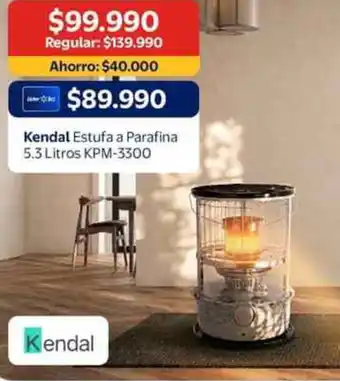 Kendal estufa a parafina