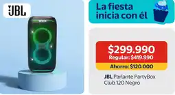 Lider Jbl parlante partybox club 120 negro oferta