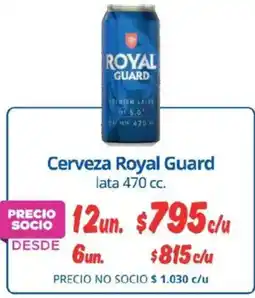 Alvi Royal guard cerveza lata oferta
