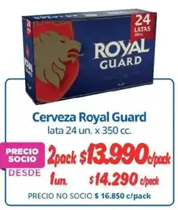 Alvi Royal guard cerveza lata oferta