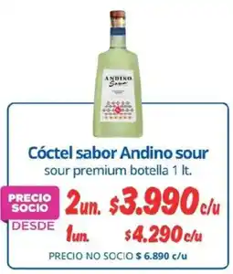 Alvi Andino sour cóctel sabor sour premium botella oferta