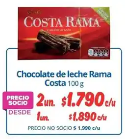 Alvi Costa rama chocolate de leche oferta
