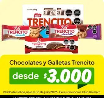 Trencito - chocolates y galletas