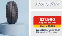 Lider Sunwide neumatico r14 sunwide rs-eco 86h oferta