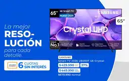 Paris Samsung smart tv 65" oferta