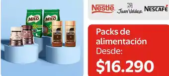 Milo - packs de alimentación