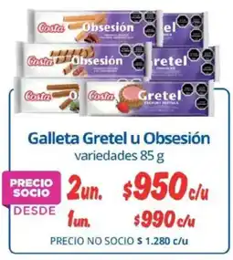 Alvi Costa galleta gretel u obsesión variedades oferta