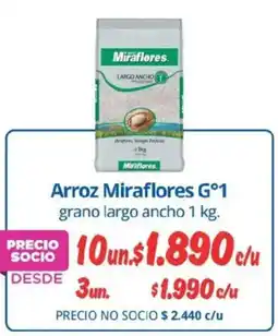 Alvi Miraflores arroz g°1 grano largo ancho oferta