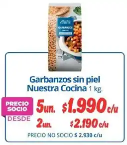Alvi Nuestra cocina garbanzos sin piel oferta