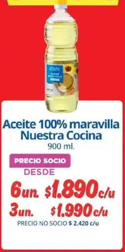 Alvi Nuestra cocina aceite 100% maravilla oferta