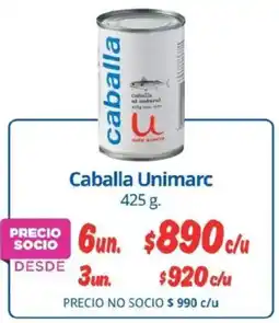 Alvi Unimarc caballa oferta