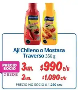 Alvi Traverso ají chileno o mostaza oferta