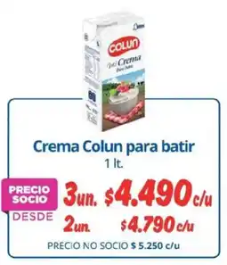 Alvi Colun crema para batir oferta