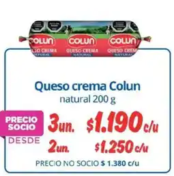 Alvi Colun queso crema natural oferta