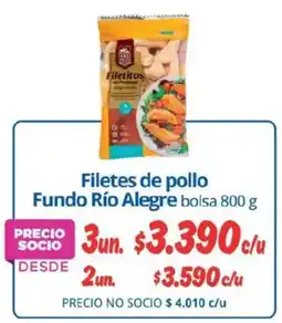 Alvi Filetes de pollo fundo río alegre bolsa oferta