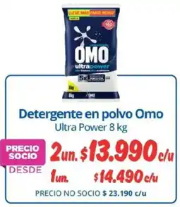 Alvi Omo detergente en polvo ultra power oferta