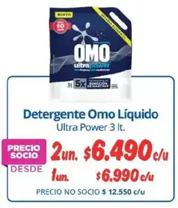 Alvi Omo detergente líquido ultra power oferta