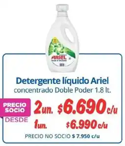 Alvi Ariel detergente líquido concentrado doble poder oferta