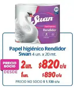 Alvi Swan papel higiénico rendidor oferta