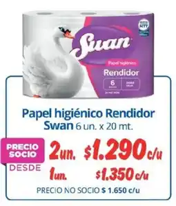 Alvi Swan papel higiénico rendidor oferta