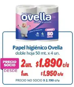 Alvi Ovella papel higiénico doble hoja oferta