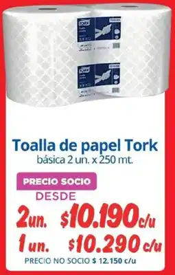 Alvi Tork toalla de papel básica oferta