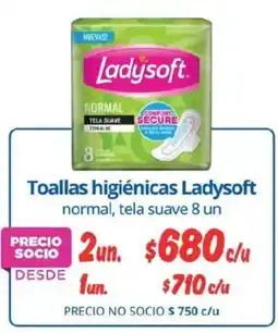 Alvi Ladysoft toallas higiénicas normal, tela suave oferta