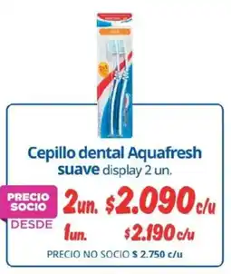 Alvi Aquafresh cepillo dental suave display oferta