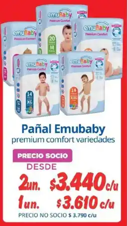 Alvi Emubaby pañal premium comfort variedades oferta