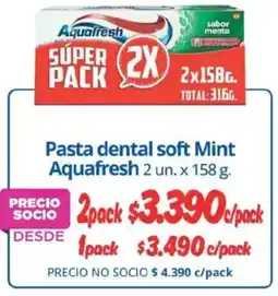 Alvi Aquafresh pasta dental soft mint oferta