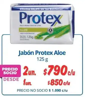 Protex jabón aloe