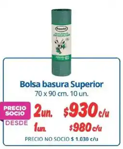 Alvi Superior bolsa basura oferta