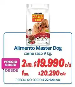 Alvi Master dog alimento carne saco oferta
