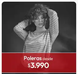 Tricot Poleras oferta
