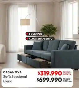 Abc Sofá seccional elena oferta